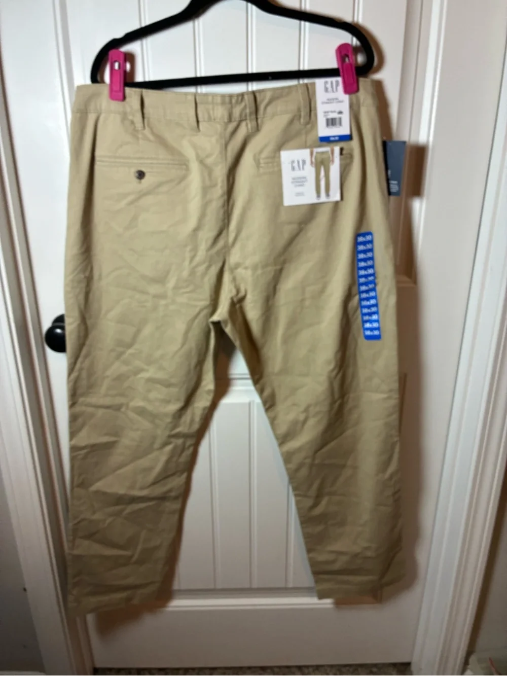 GAP Men's Tan Straight-Leg Chinos